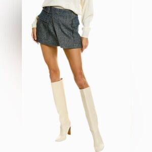 A.L.C. Blue Mini Skirt